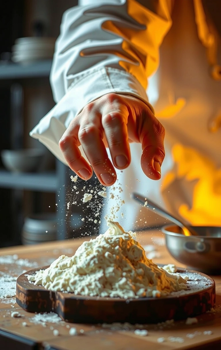 Chef w pracy